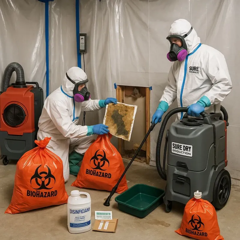 Contaminated Water Handling Protocols process in Shirley, MA